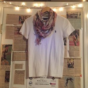 White Ralph Lauren Sport Tee